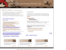 Tablet Screenshot of navajobusiness.com